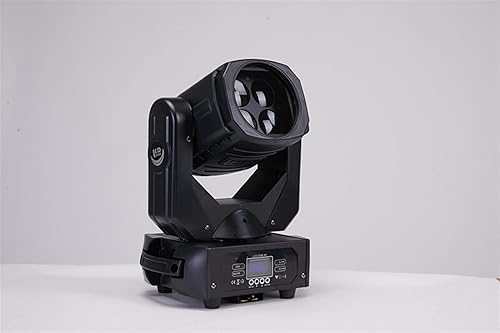 GAMONE Luces de escenario LED de 4 x 25 W haz de luz LED con efecto perfecto para DJ discoteca fiesta iluminación para bodas clubes bares