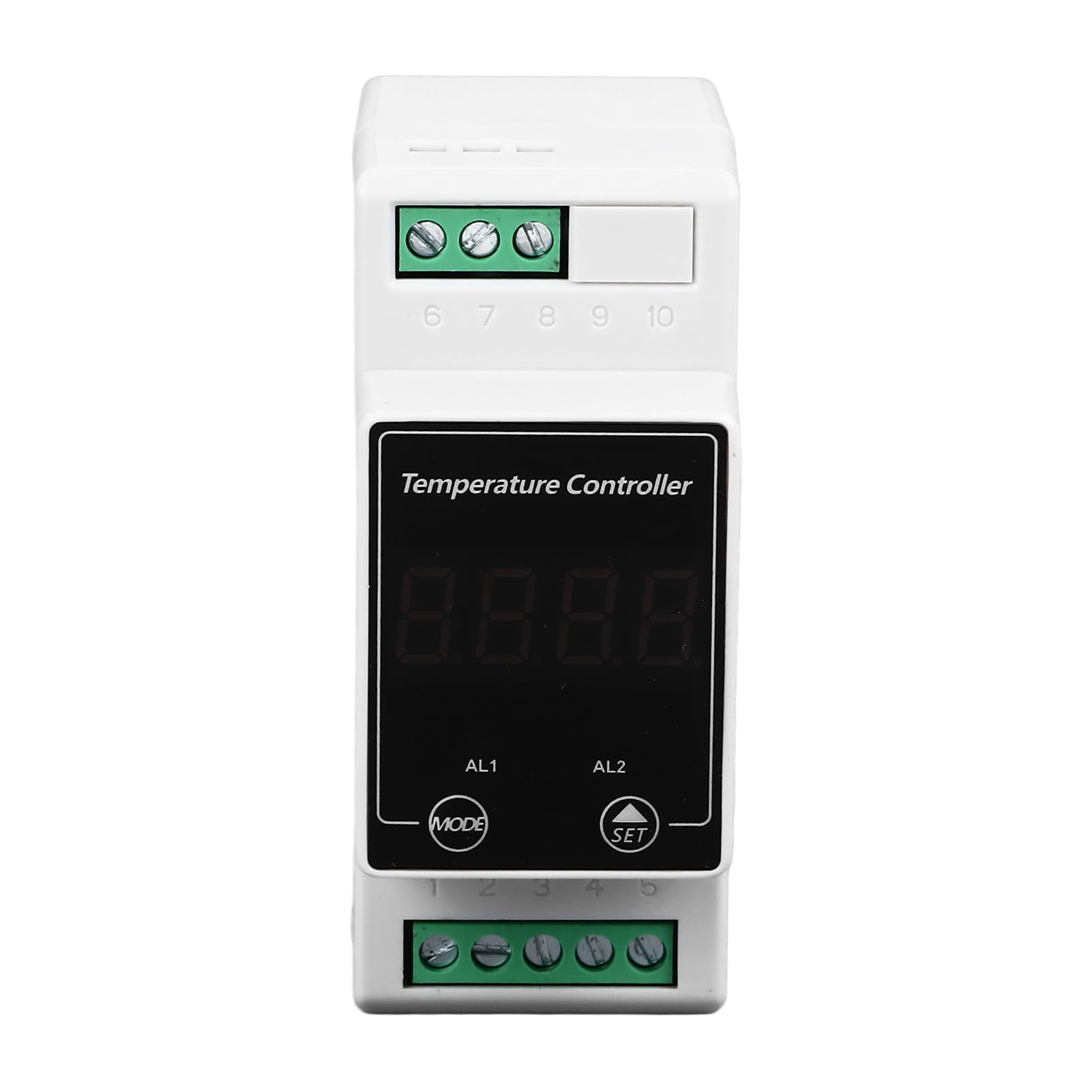 Digital Temperature Controller, Upper Lower Limit Alarm AC100?240V High Accuracy Digital Thermostat Regulator for Reptile Incubator