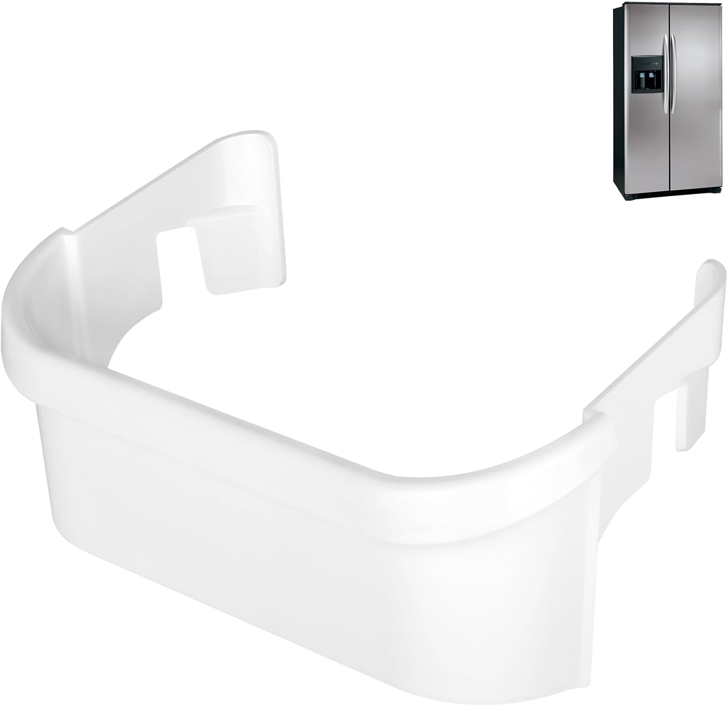 UPGRADED 240359001 Freezer Door Bin Fits frigidaire 240359000 Replacement AP2116072 240359007 Freezer Door Bin, Also Compatible with ffhs2311lbra ffhs2311lwea 240359001 Freezer Door Bin