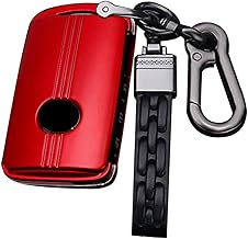 ontto Car Key Case Key Cover Fits Mazda 3 Axela CX-3 CX-30 CX-50 CX-60 CX-90 MX5 CX-5 MX30 CX8 CX9 Plastic Protective Cover Key Case 2/3/4 Buttons Red
