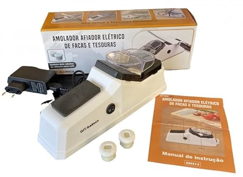 Amolador Afiador Elétrico de Facas e Tesouras