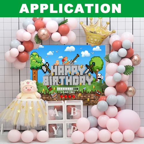 Sandbox Game Party Banner (3x5ft)