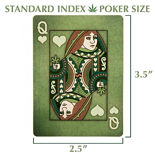 Baraja de Poker Verde Aces High Canvas miniatura 5
