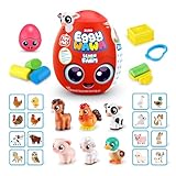 Eggy Wawa Learn on The Farm de ZURU, Juguete de Aprendizaje Interactivo para bebés y niños pequeños con música, educación, Aprendizaje, Desarrollo y motricidad Fina a través del Juego