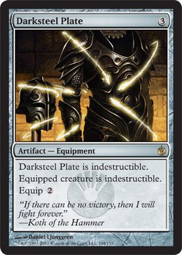 darksteel cards mtg Mutation (foil) 206/249 Artist Amazon.com: Darksteel Plate - Mirrodin