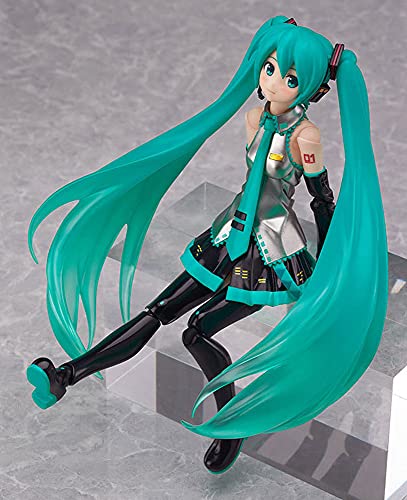 Aaraz Hatsune Miku Guitar 2.0 Figma Action Figure Toy With Accessories Movable Joints Anime Figures Statue Character Collection Cartoon Game Doll Model Desktop Decorations Party Gift #TOP6