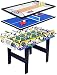 YAMMY Multi-Funzione 4 in 1 costante Combo Tavolo da Gioco Hockey Calcio Balilla Biliardino Biliardo Tavolo Ping Pong Tavolo da Tavolo Air Hockey G (Gioco da Tavolo)