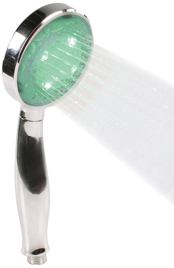 König HC-SH11 Pommeau de douche LED ciel de pluie lumineusement coloré et accessoire de robinetterie