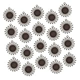 Simple à terminer : que vous utilisiez des breloques à sertir cabochon ou des cadres photo vierges camée, ces ébauches de lunette de bijoux permettent un assemblage facile et sécurisé, augmentant la satisfaction du bricolage, pendentif de plateau de lunette, base de pendentif cabochon