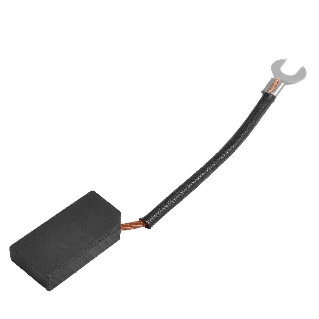 New Lon0167 8mm x 16mm x 32mm Fork Terminal Electric Motor Carbon Brush(8mm x 16mm x 32mm Gabelterminal-Elektromotor-Kohlebürste