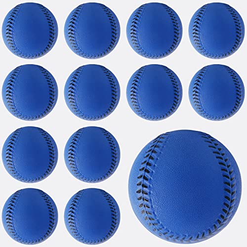Gkk Foam Baseballs 12 Pack Soft Baseballs For Youth Teenager Players Sports Foam Baseballs Training Balls For Hitting And Indoor Or Outdoor Play #TOP1