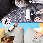 Large Lint Rollers for Pet Hair Extra Sticky，6.3'' Wide Refills - Image 5