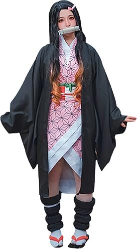 Disfraz de cosplay de Ngchaya para Demon Slayer Kimetsu No Yaiba Kamado Nezuko
