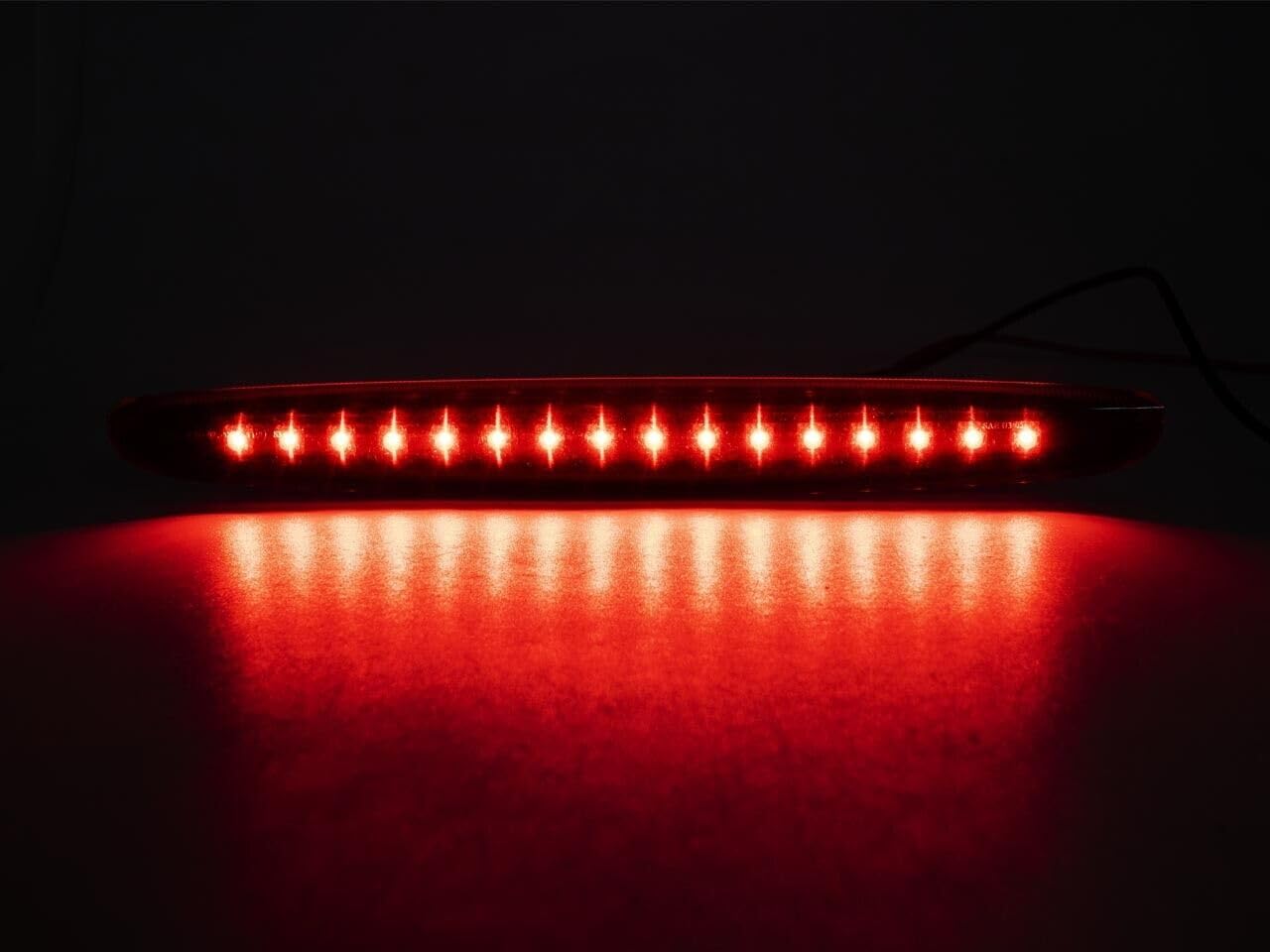 Exterior Accessories - LED 3rd Third Brake Light Lamp Red Lens For Car Fortwo 450 Coupe Gen.1