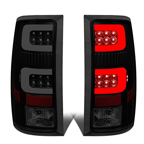 Image of DNA MOTORING TL-GMCSIE07-LED-3D-BK-SM LED 3D Tail Light Assembly Driver & Passenger Side [Compatible with 07-14 GMC Sierra 1500 2500HD 3500HD]