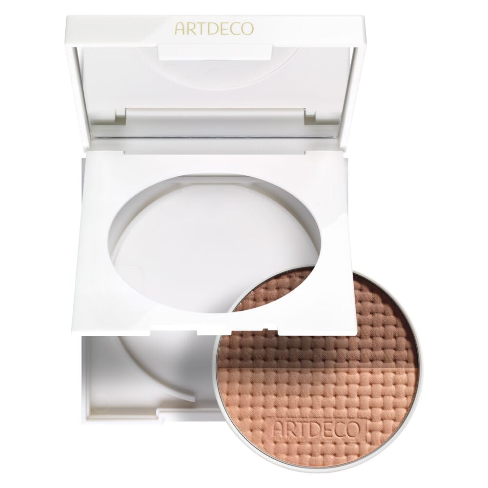 ARTDECO Bronzing Powder St. Tropez Tan - dwukolorowy bronzer w chłodnych odcieniach do uzupełniania - 1 x 9 g