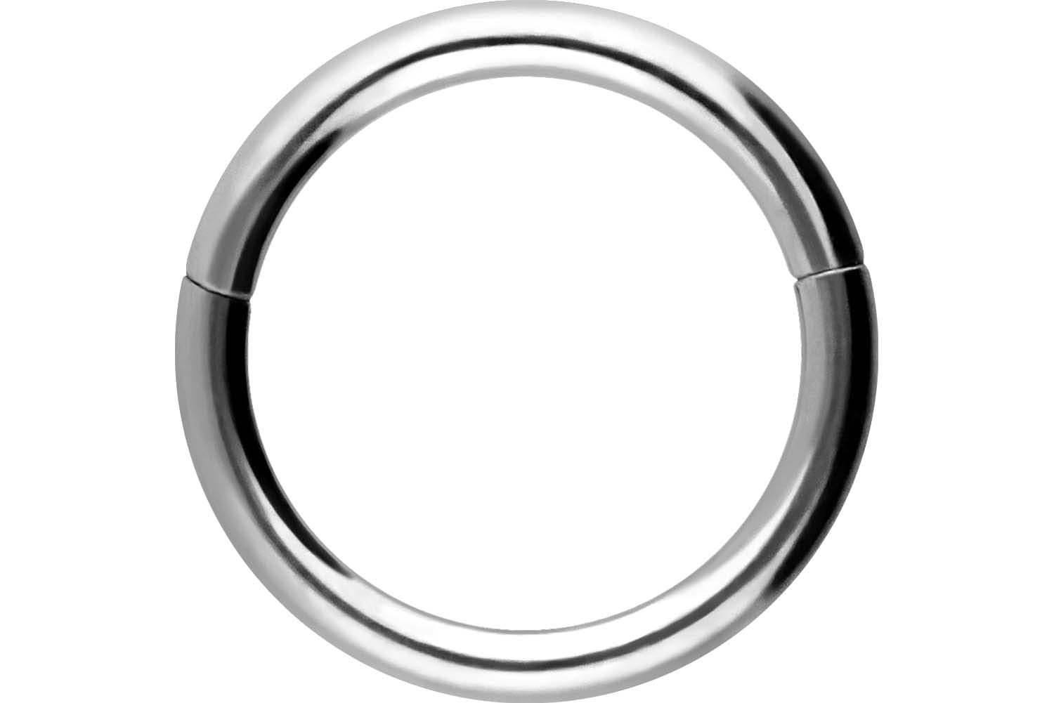 PIERCINGLINE Anillo segmento Clicker de acero quirúrgico – Piercing en oro, plata, rosa, negro o azul – para nariz, tabique, oreja, hélice o tragus — view 84