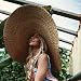 CLSWK Sombrero De Paja Sombreros De Paja Gigantes De Gran Tamaño para...