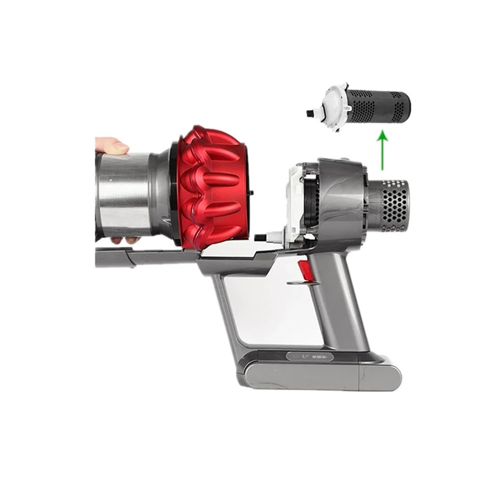reemplazo de Motor Reemplazo del Conjunto del Motor V11, Compatible con Los Modelos Dyson SV14 Y SV15,.(Motor)