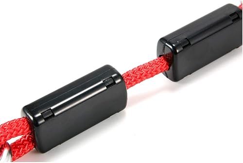 Miniatura 3 de letsgood Anillos de gimnasia ninja coloridos para niños, juegos de juegos para patio trasero al aire libre y equipo de parque infantil, anillos de