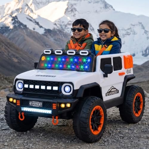 Toyzone Impex Toyzone Everest Electric Jeep (White) 12V - Image 2