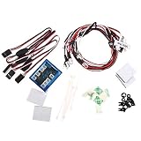 Onkuey No Solder Realistic New Highlight Lighting Kit for RC Cars Trucks 1/10th Scale Smaller Part