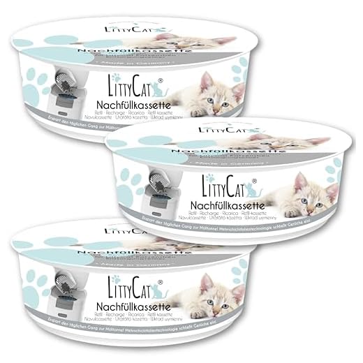 Littycat Nachfüllkassetten 3er Pack