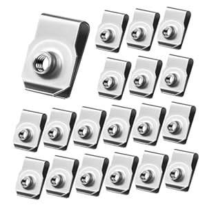 Doitool 40 Stück Käfigmuttern Edelstahl-Set