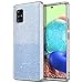 Produktbild ULAK Galaxy A71 5G Hülle Glitzer, Durchsichtige Schutzhülle Hard TPU Bumper Handyhülle Stoßfest Phone Case für Samsung Galaxy A71 5G 6,7 Zoll - Glitzer Durchsichtige