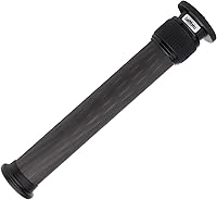 Vista 1 de Extensor de trípode de fibra de carbono,Poste de extensión de trípode de dos secciones,Barra de extensión telescópica de fotografía estabilizador