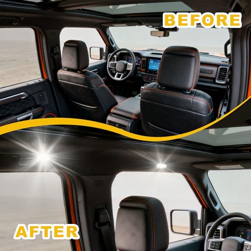Kit de 4 luces LED interiores para Ford Bronco 21-25 miniatura 5