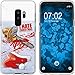 Produktbild PhoneNatic Case kompatibel mit Samsung Galaxy S9 Plus Silikon-Hülle X Mas Weihnachten Hate X-Mas M8