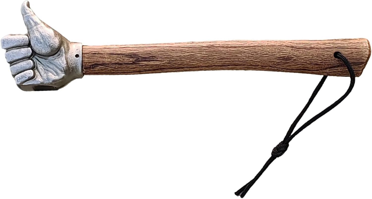 Ergonomic Fist Shaped Hammer for Car Stainless Steel High Hardness Emergencies Hand Collectible Art Hand