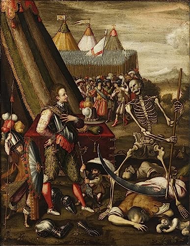 Peinture sur Toile Nordique Décoration de la Chambre Allégorie de la guerre