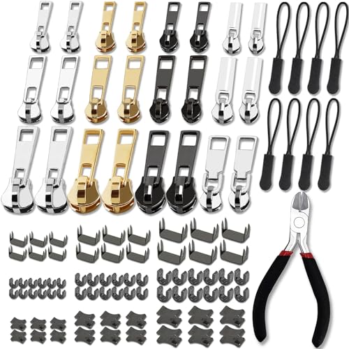 Fermeture éclair coincée ? Kit de réparation de fermeture universel pour réparer vos sacs