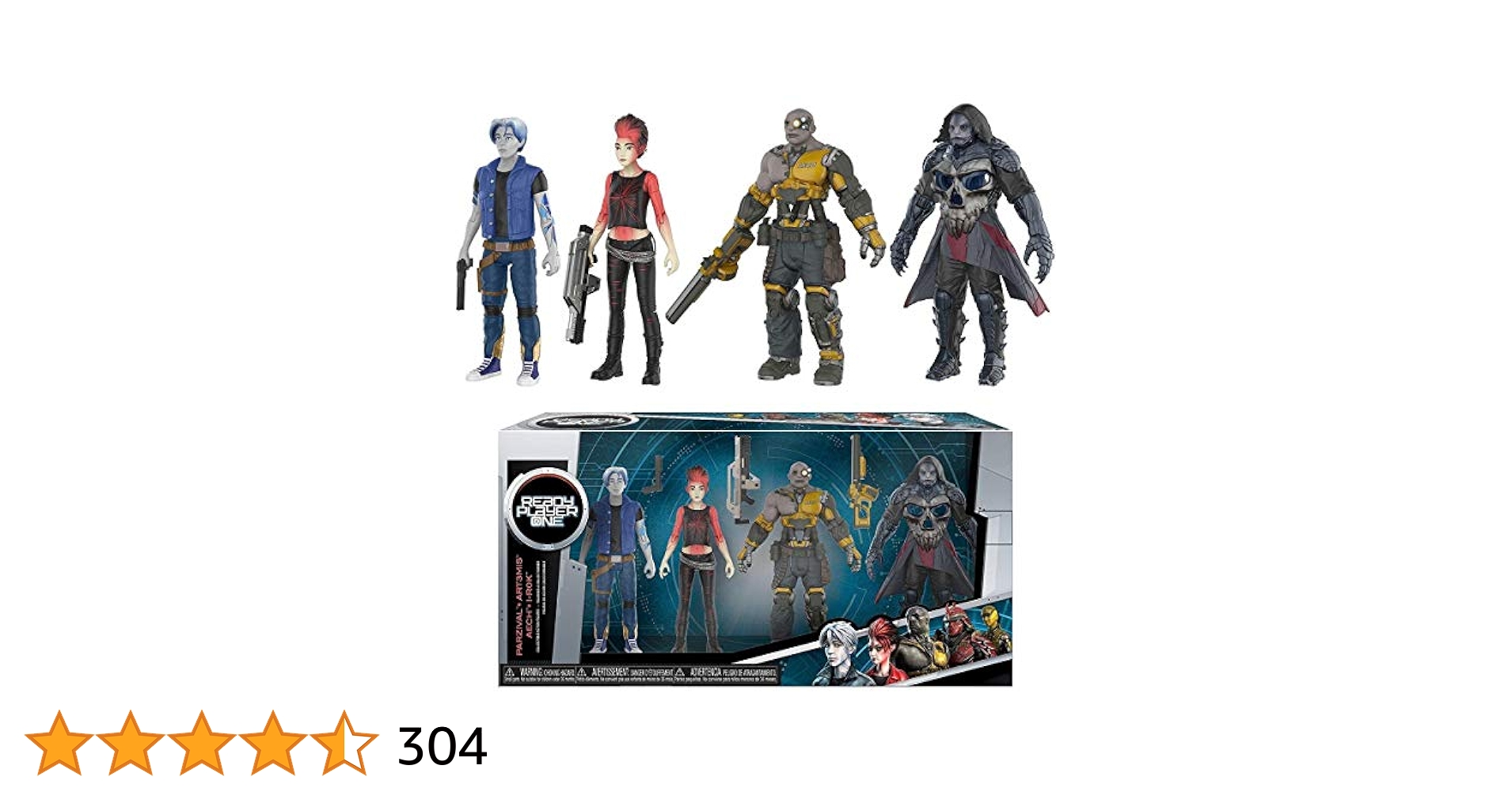 レア✨　未開封品　Ready Player One アクションフィギュアセット Ready Player One Action Figure 4 Pack Parzval Art3mis Aech I