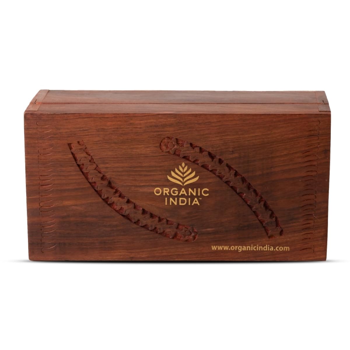 Organic India Tulsi Wooden Gift Box - 100 Tea Bags-image-19