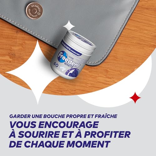 Chewing gum Forte Sans Sucres Freedent La Boîte De 60 Dragées - vue 5
