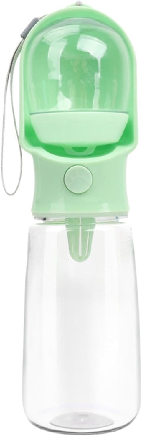 Dog Water Bottle with Food Container | Portable Pet Dispenser for Cat Small Medium Large Breeds Walking Hiking Camping Picnic Training Outdoor
