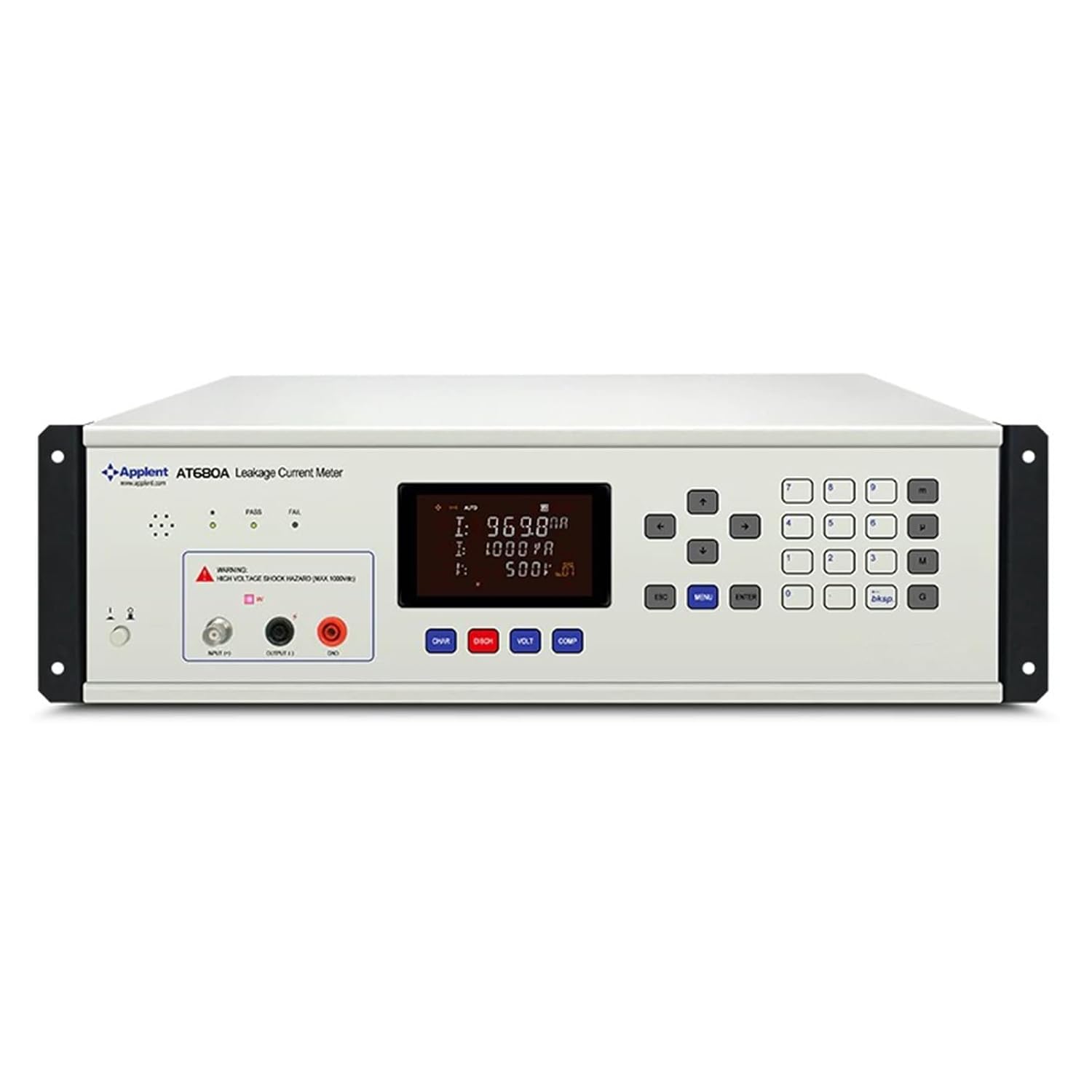 AT680A Leakage Current Meter Tester | Current Measurement Range 0.001μA-200mA | Output Voltage 1.00V-10.00VDC