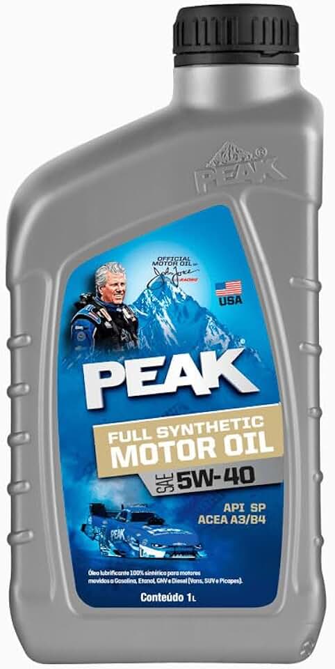 Peak Motor Oil Synthetic 5W-40 API SP 1L