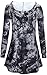 Miusey Womens Tie Dye Sweatshirt, Juniors Fashion Fall Jacket Long Sleeve Full Zip Cardigans with Double Pockets Girl Hoodies Fashion Comfy Casual Jersey with Boots Winter Clothing Black Tie Dye S