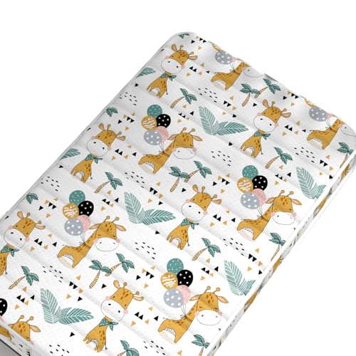 Image of 3 Inch 38 inch Lx26 W Mattress, No Gaps Edge Reinforcement High Density Foam, Odorless and Steady, Certipur-us and Oeko -tex Certified, Giraffe