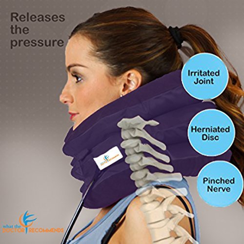 What The Doctor Recommends Health Cervical Neck Traction Device  Instant Pain Relief for Chronic Neck and Shoulder Pain  The Best Alternate Pain Relieving Remedy