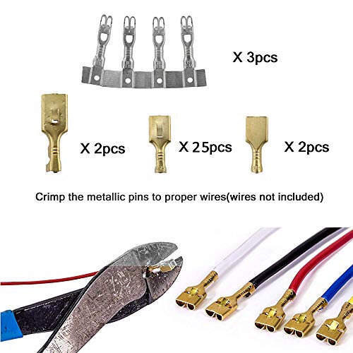 IZTOSS 12-Slot Relay Box 6 Relays 6 Blade Fuses - Fuse Relay Box with fuse and 4pins 12V 40A relay for Automotive Marine and boat