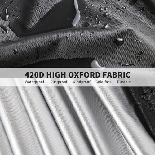 Youlvy Capa para Mesa de Preparação Ao Ar Livre-Capa À Prova D'Água Resistente para Mesa de Jantar