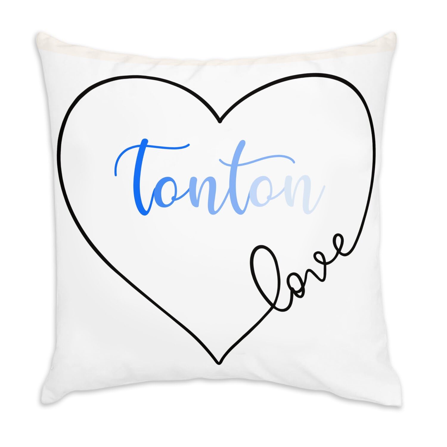 Coussin en Velours Blanc 40x40 Housse Coussin Garnissage Inclus