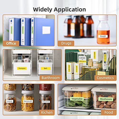 Vretti Label Maker Machine With Tape, Hp2 Portable Bluetooth Label Printer For Storage, Shipping, Barcode, Mailing, Office, Home, Organizing, Sticker Maker Mini Label Maker With Multiple Templates #TOP4