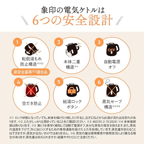 象印マホービン 電気ケトル 1.0L CK-DC10AM-BM