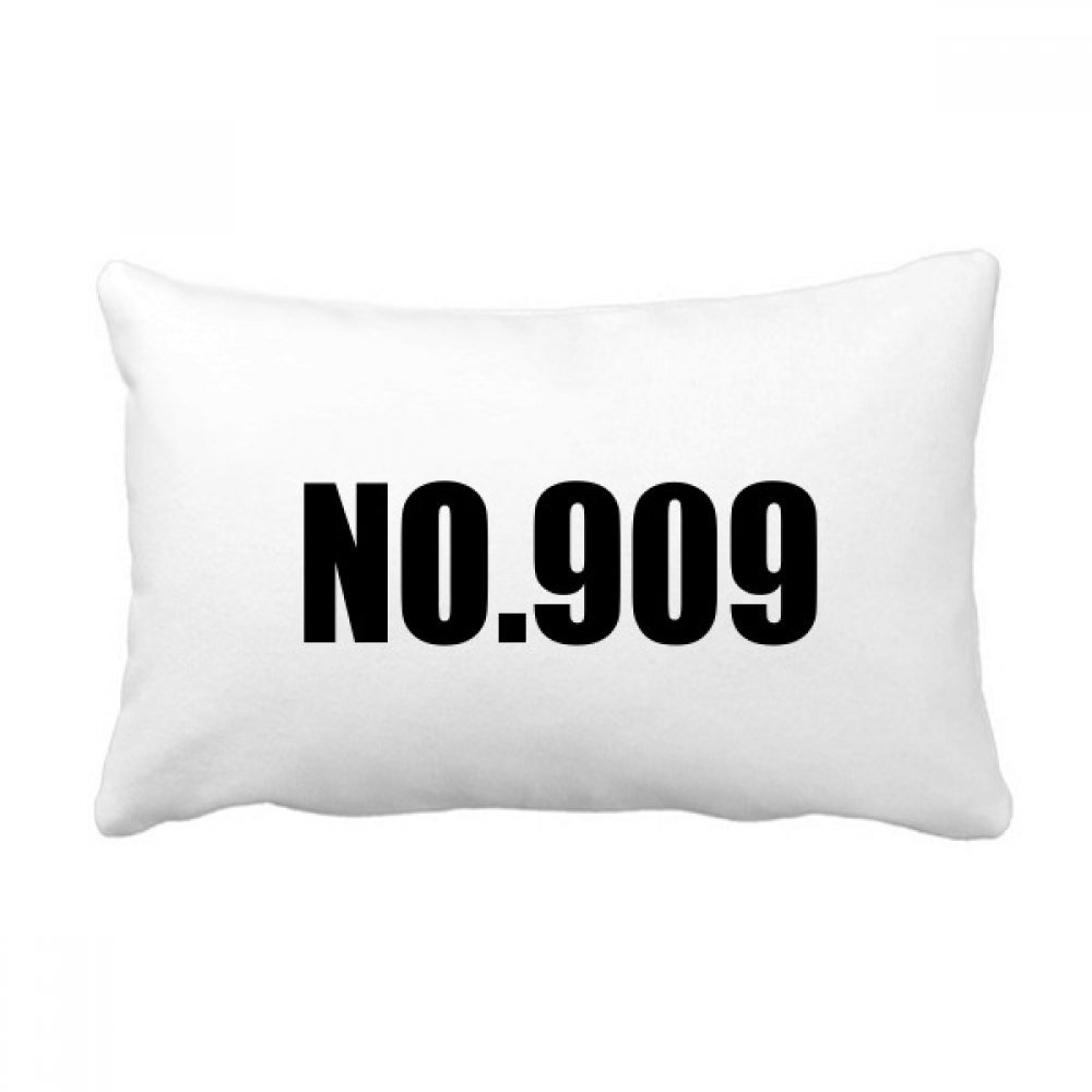 Coussin lombaire No.909 Chanceux Numéro multicolore 40x60 cm pour canapé